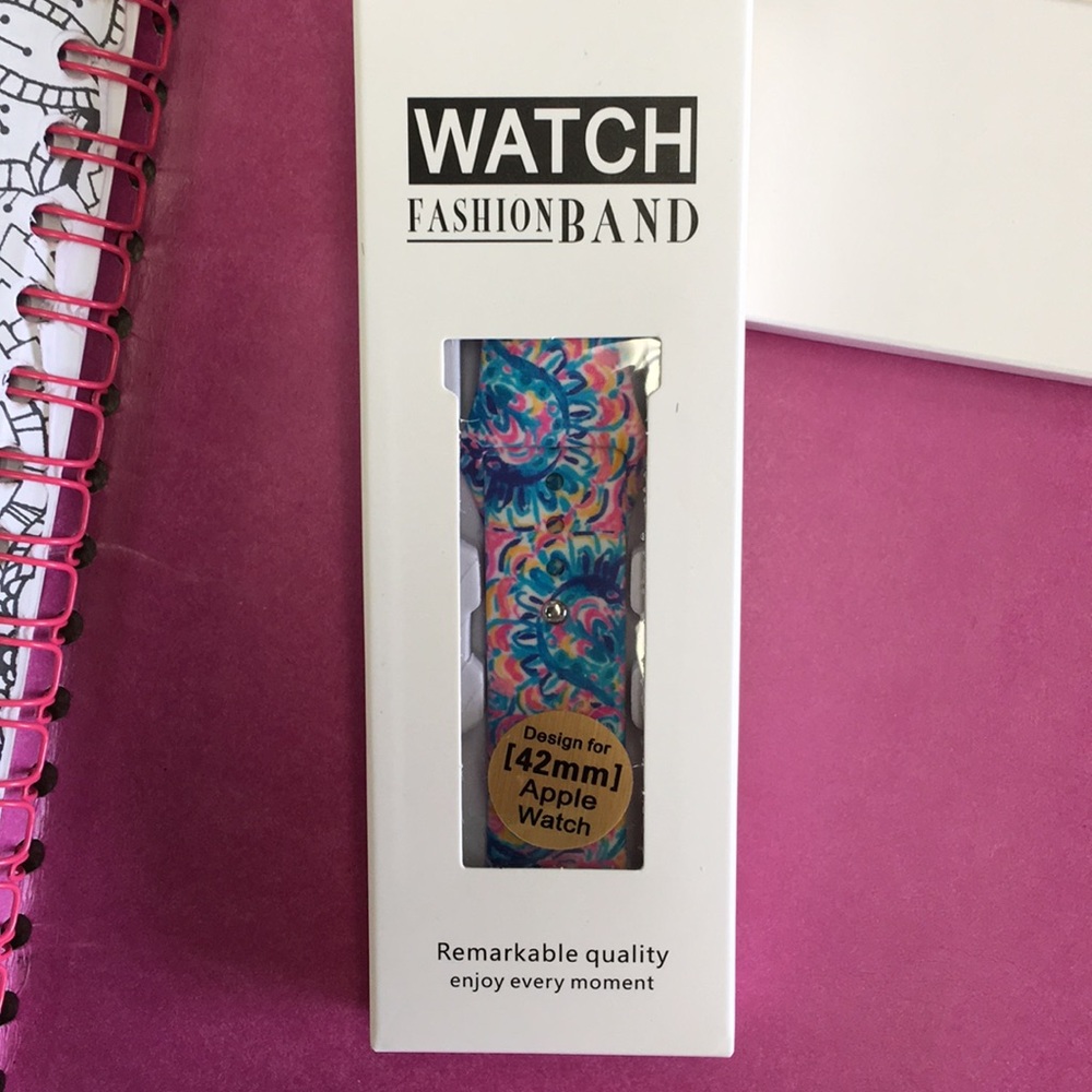 Lilly Psychedelic Sunshine Apple Watch band